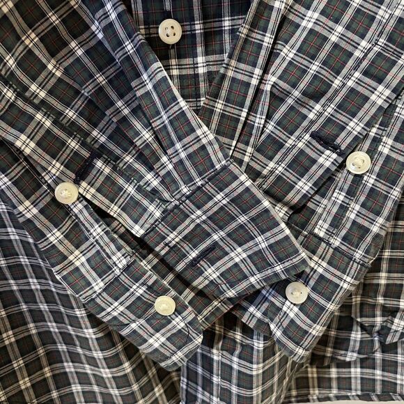 Polo Ralph Lauren Long Sleeve Button Down Shirt Boys Large (14-16) Plaid - Picture 5 of 7